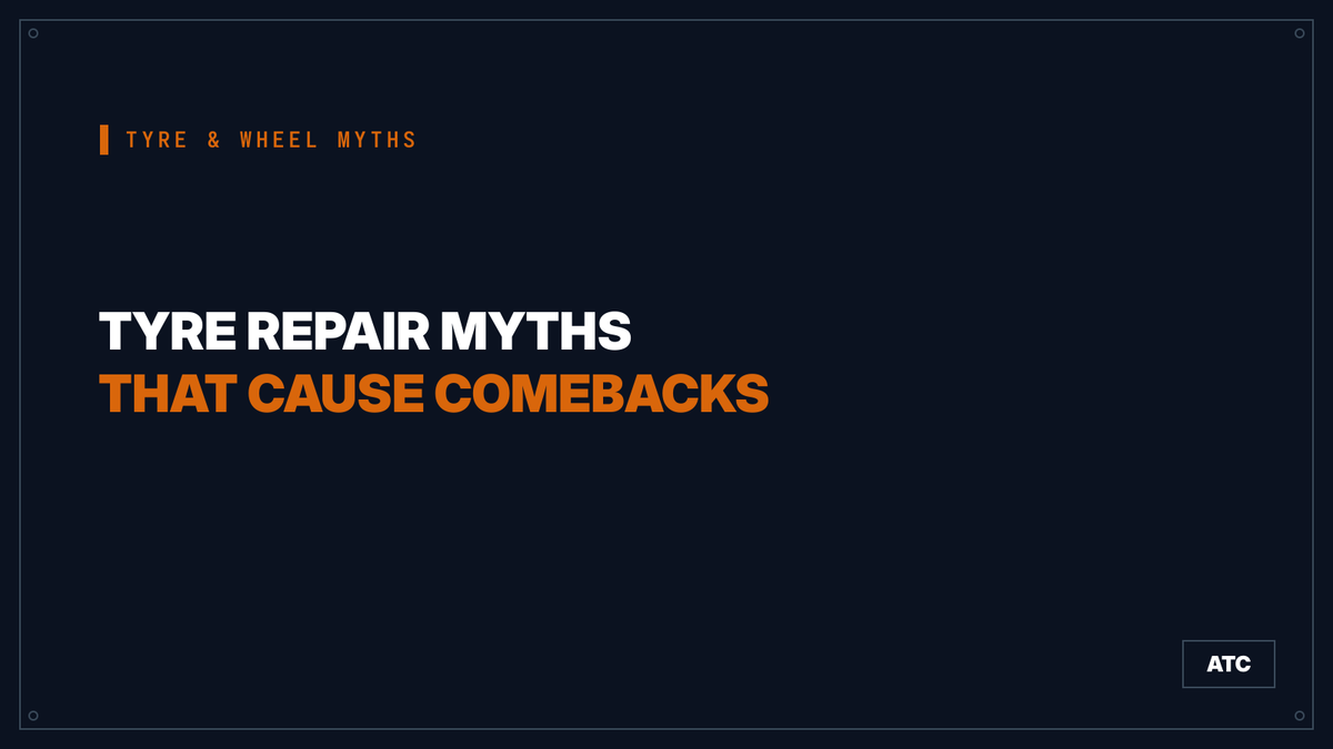 Tyre repair myths that cause comebacks - cover graphic
