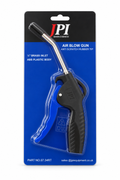 JPI Industrial Air Blow Gun with Anti-Scratch Rubber Tip & 1/4" Brass Inlet