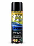 Silverhook Universal Spray Paint – Matt Black (500ml)