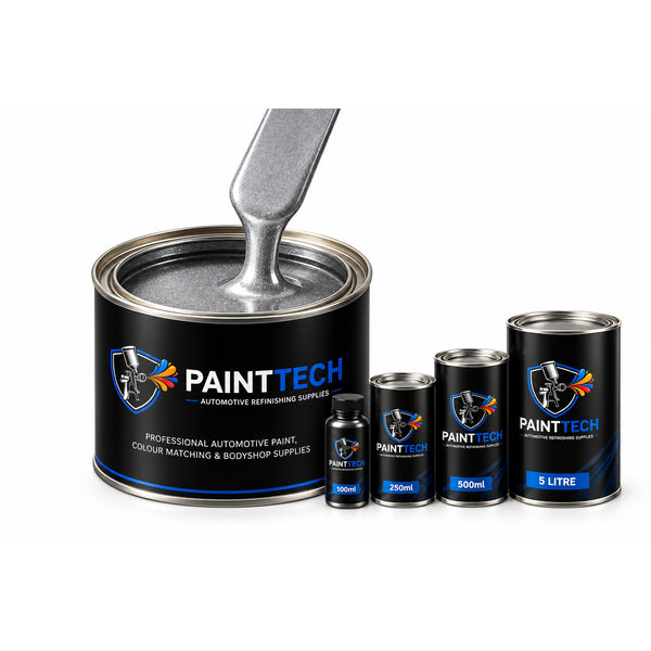 Ford Moondust Silver Touch Up Paint – Custom Mixed Basecoat 100ml–1L
